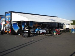 The pit area